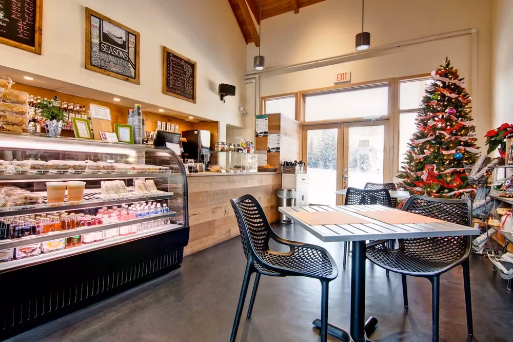 Inside the Seasons fresh market