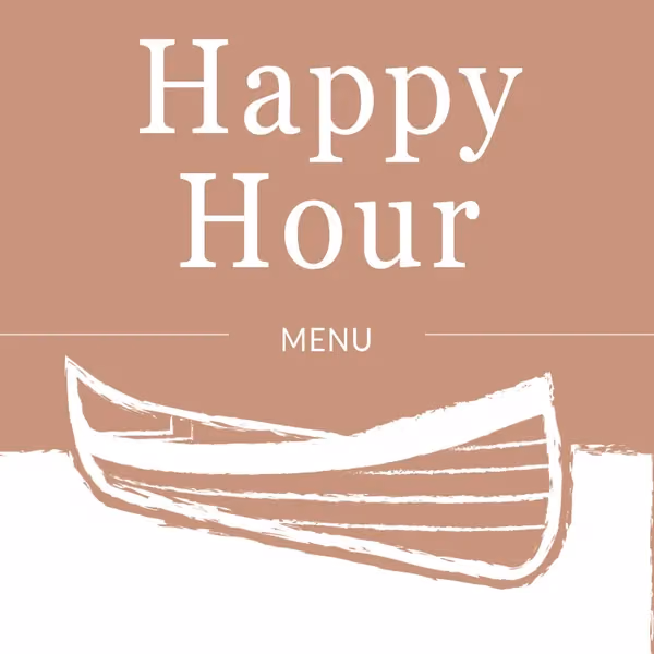 Happy Hour menu