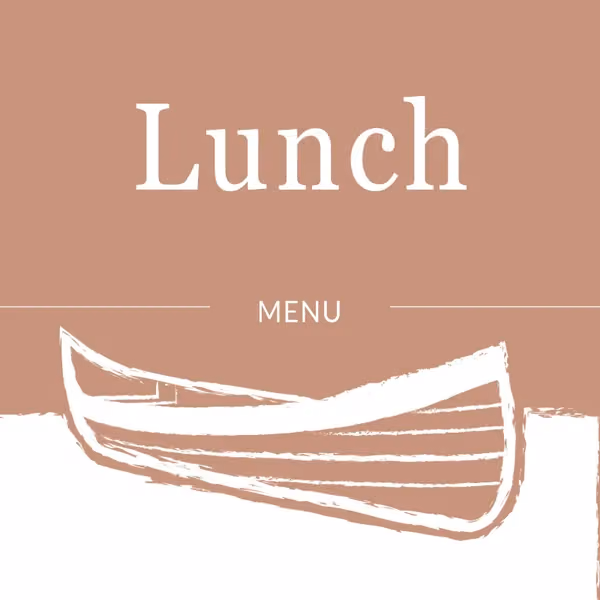 Lunch menu